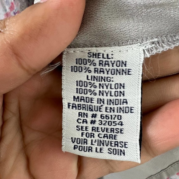 Anthropologie Ranna Gill Women Floral Sleeveless Blouse Top Multicolor Size XL - Picture 6 of 6